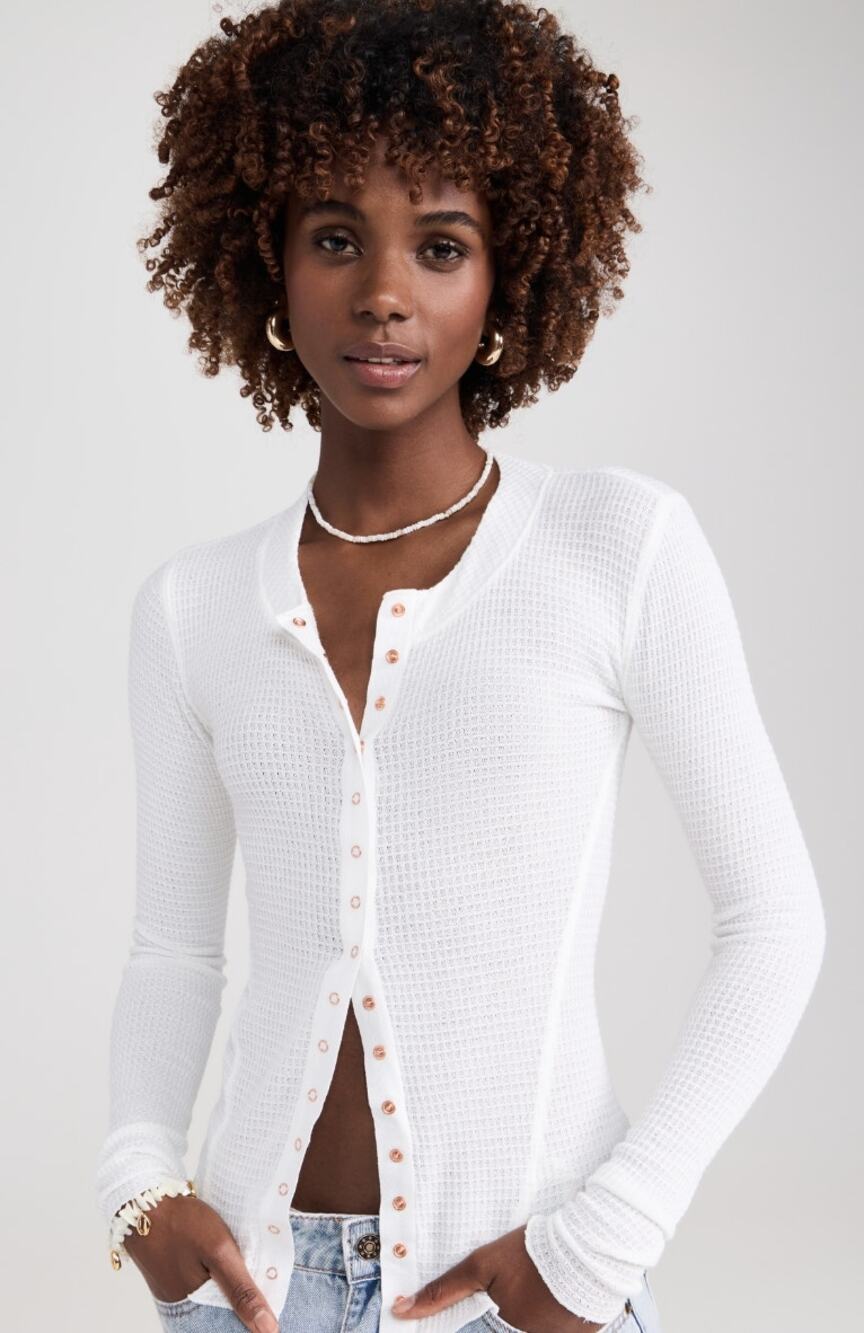 EUC Free People Going Places Cardigan | Ivory | Size M